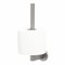 Spare toilet roll holder Stainless steel brushed VRIJSTAAND PLUS