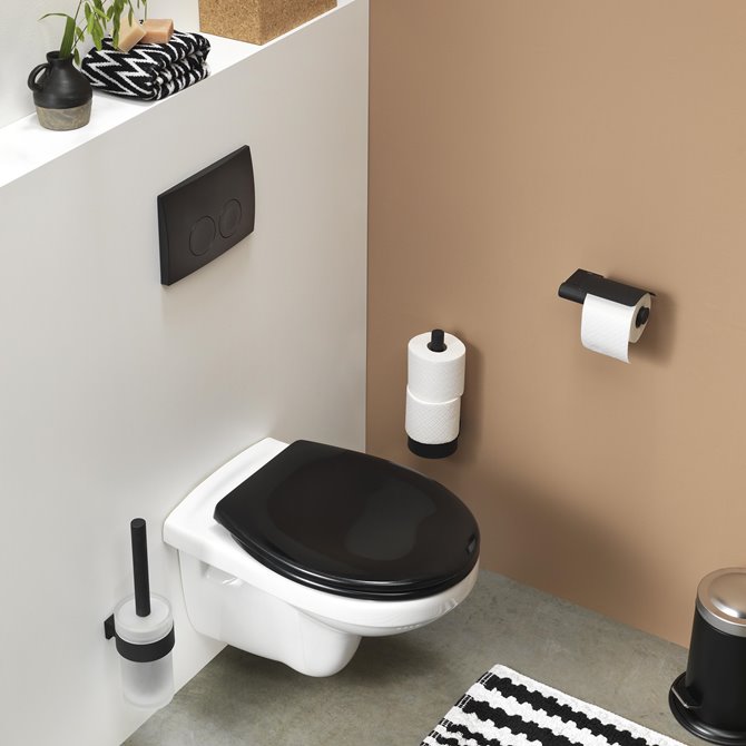 Tiger - Bold Toiletrolhouder met Zwart