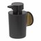 Soap dispenser   Brass brushed black VRIJSTAAND