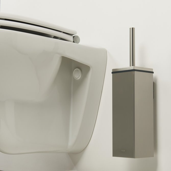 Toilet brush and holder
