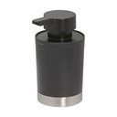 Freestanding soapdispenser  Stainless steel brushed black VRIJSTAAND