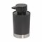 Freestanding soapdispenser  Stainless steel brushed black VRIJSTAAND