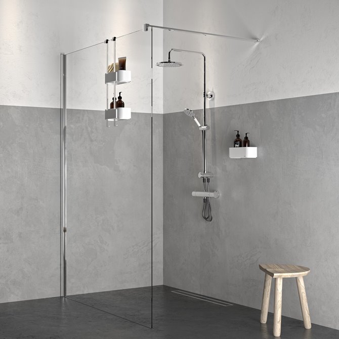 2-Store Hanging Shower Caddy