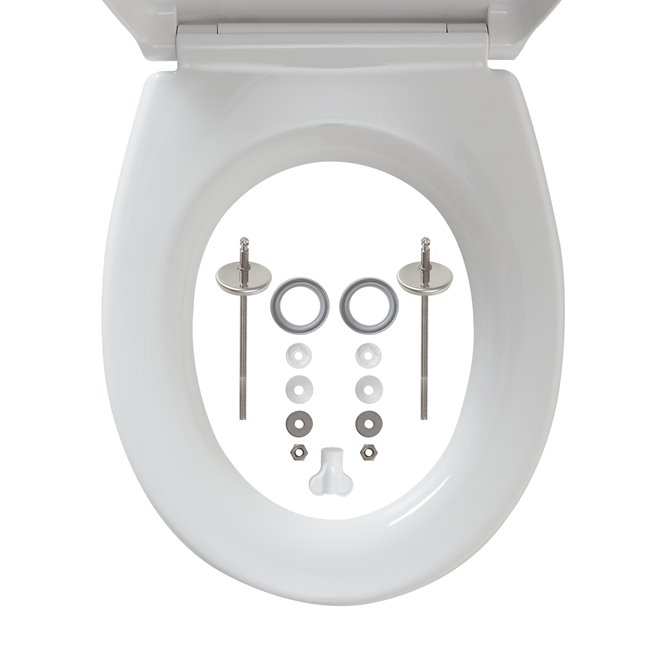 computer Teken servet Tiger - Tiger Amadora Toiletbril met deksel Duroplast Wit
