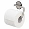 Toilet roll holder Stainless steel brushed black VRIJSTAAND PLUS