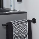 Telescopic towel bar Black