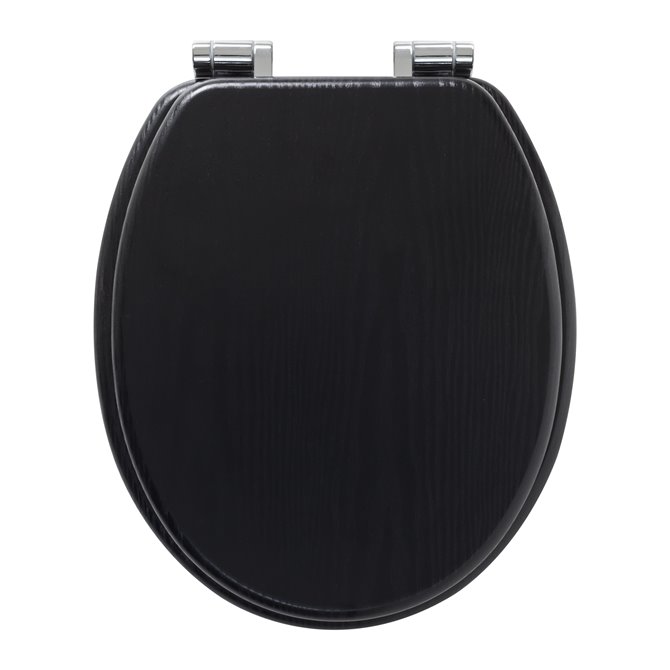 Beangstigend markt Banzai Tiger - Tiger Blackwash Toiletbril met deksel MDF Zwart