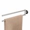 Towel rail with 2-arms rvs