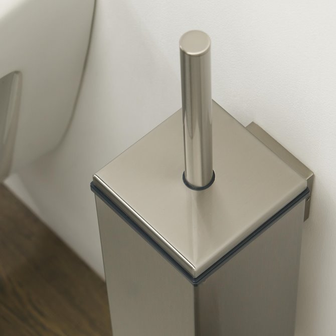 Toilet brush and holder