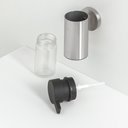Soap dispenser small Stainless steel brushed UNBOX